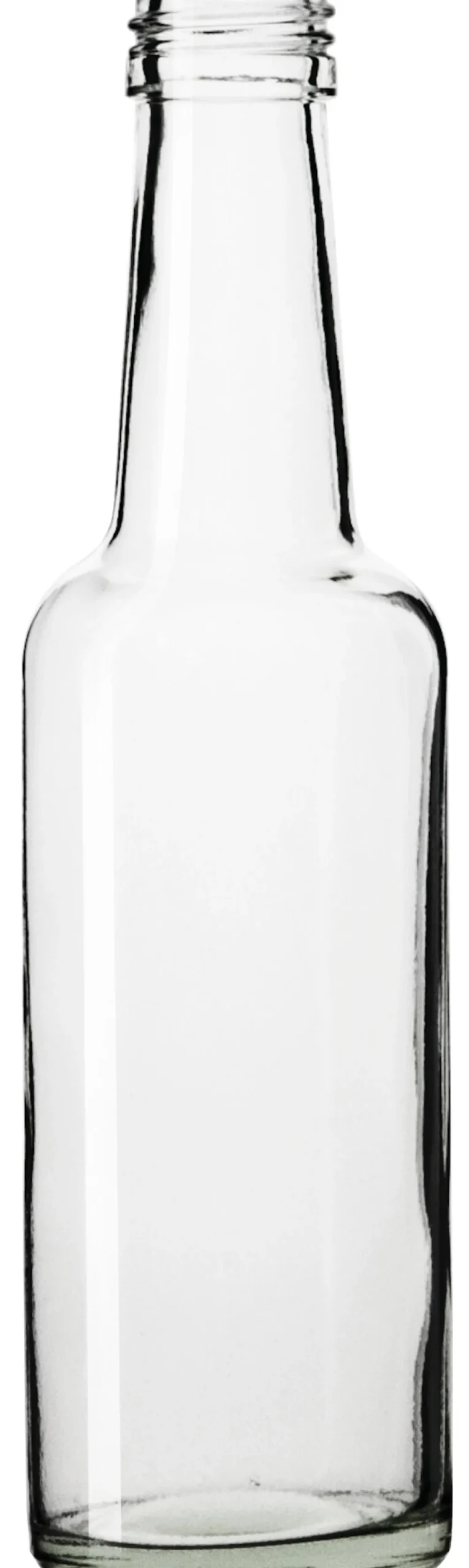 Barstuff Glasflasche Geradhals klar - 250ml