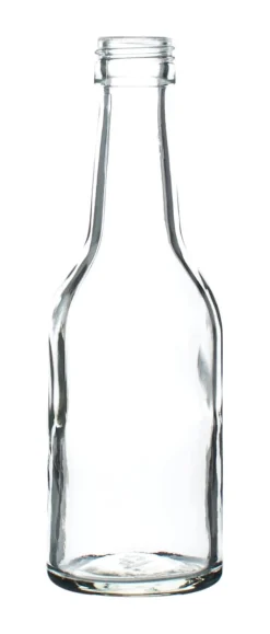 Barstuff Glasflasche Geradhals klar - 100ml