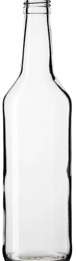 Barstuff Glasflasche Geradhals klar - 500ml