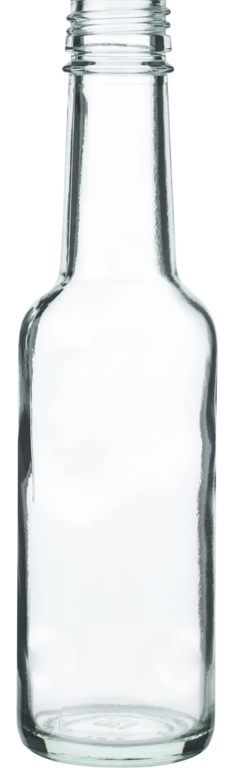 Barstuff Glasflasche Geradhals klar - 200ml