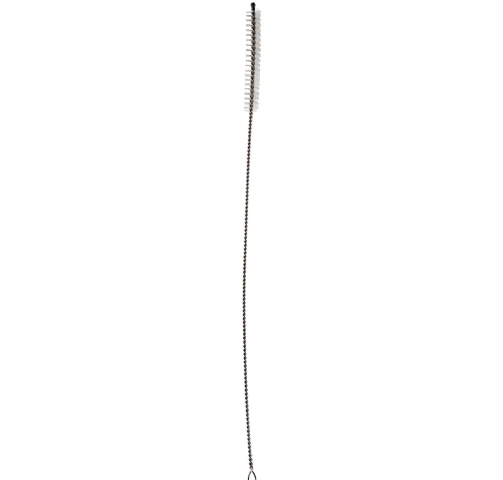 Barstuff Glastrinkhalme gebogen (10x200mm) - klar (6 Stk. + Bürste)