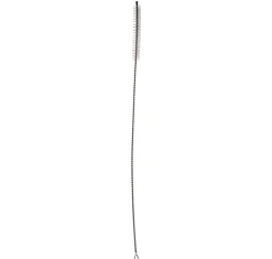 Barstuff Glastrinkhalme gebogen (10x230mm) - klar (6 Stk. + Bürste)
