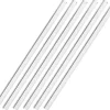 Barstuff Glastrinkhalme (10x230mm) - klar (6 Stk. + Bürste)