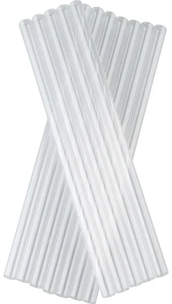 Barstuff Glastrinkhalme (9x200mm), Leonardo - klar (12 Stk.)