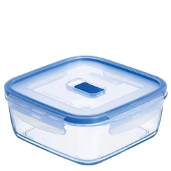 Barstuff Glas-Vorratsdose Pure Box Active, Luminarc, quadratisch - 1220ml