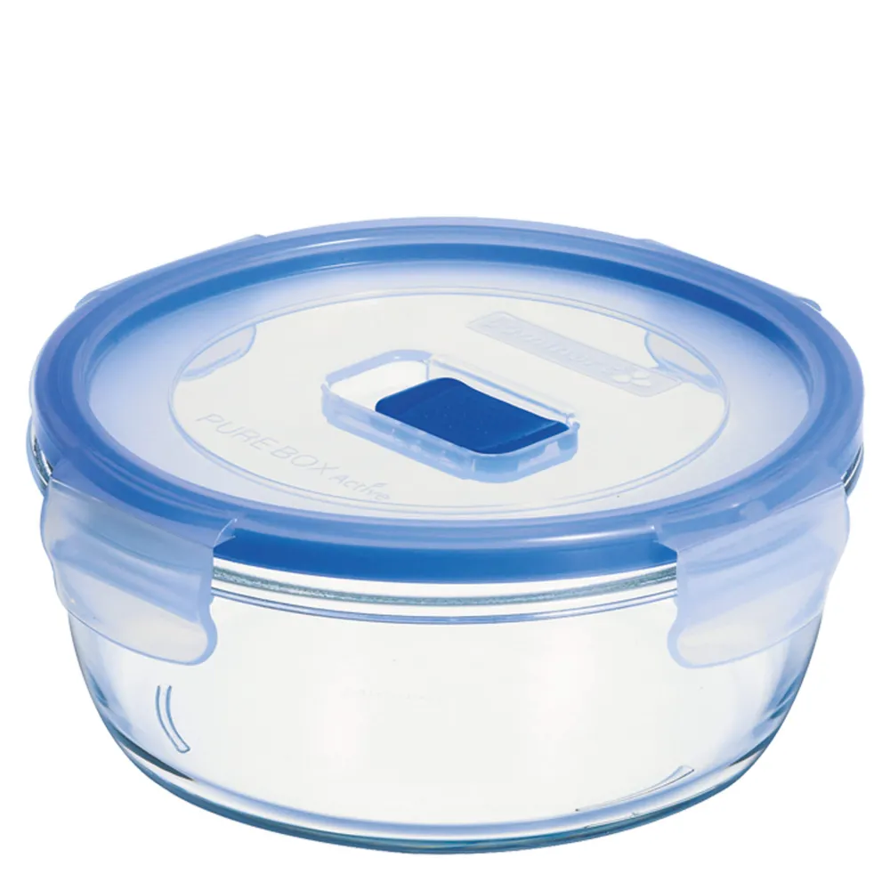 Barstuff Glas-Vorratsdose Pure Box Active, Luminarc, rund - 920ml