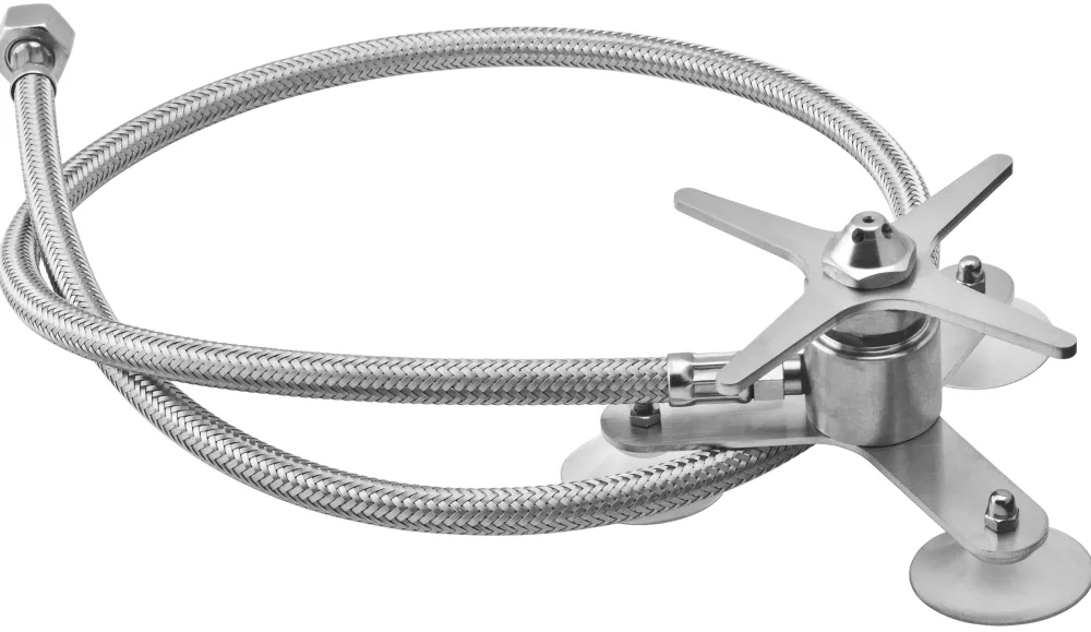 Barstuff Gläserdusche / Shakerdusche Stern mit Saugfüßen