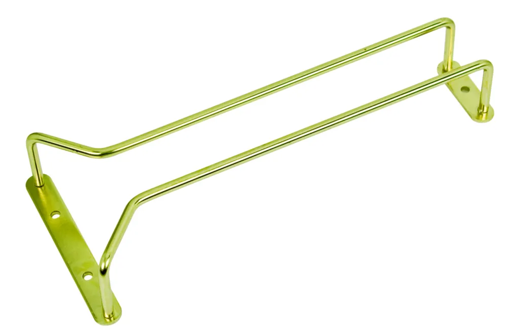 Barstuff Gläserschiene ca. 42cm - Messingausführung