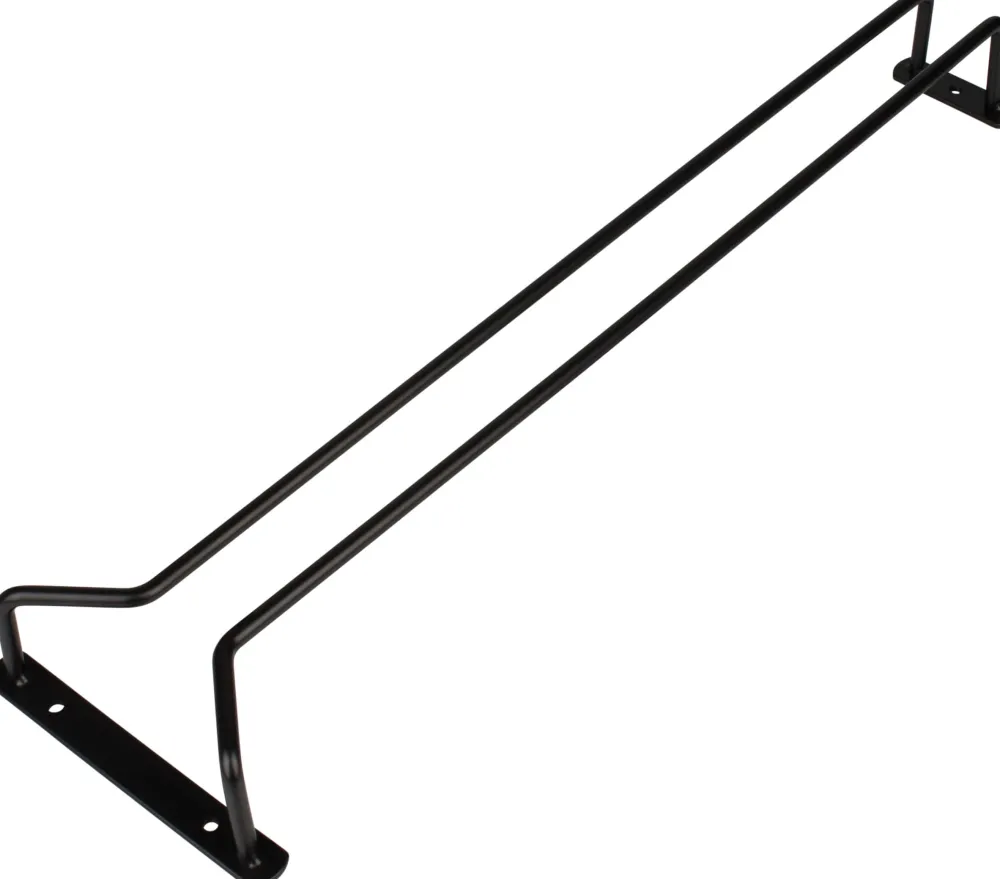Barstuff Gläserschiene 41,5cm - schwarz