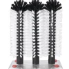 Barstuff Gläserspülbürsten mit Metallboden (3 x 25,0cm)