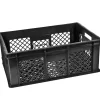 Barstuff Gläsertransportkiste schwarz Gitter - 224mm