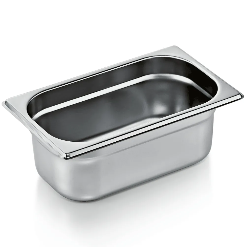 Barstuff GN 1/4 Behälter, CNS, GN ESSENTIALS - 10cm (6 Stk.)
