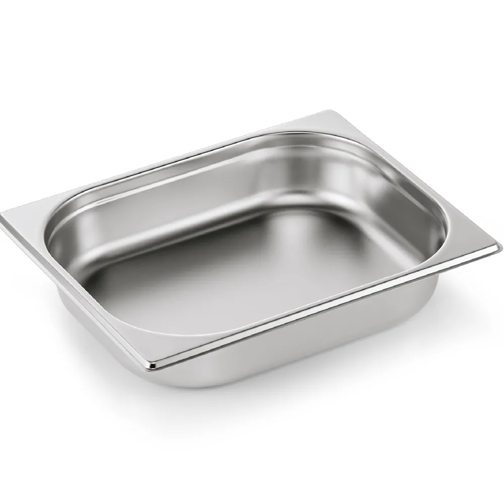 Barstuff GN 1/2 Behälter, CNS, GN ESSENTIALS - 6,5cm (6 Stk.)
