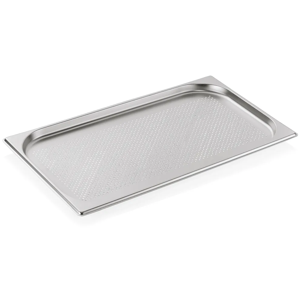 Barstuff GN 1/1 Behälter, mit Bodenlochung, CNS, GN ESSENTIALS - 2cm (6 Stk.)