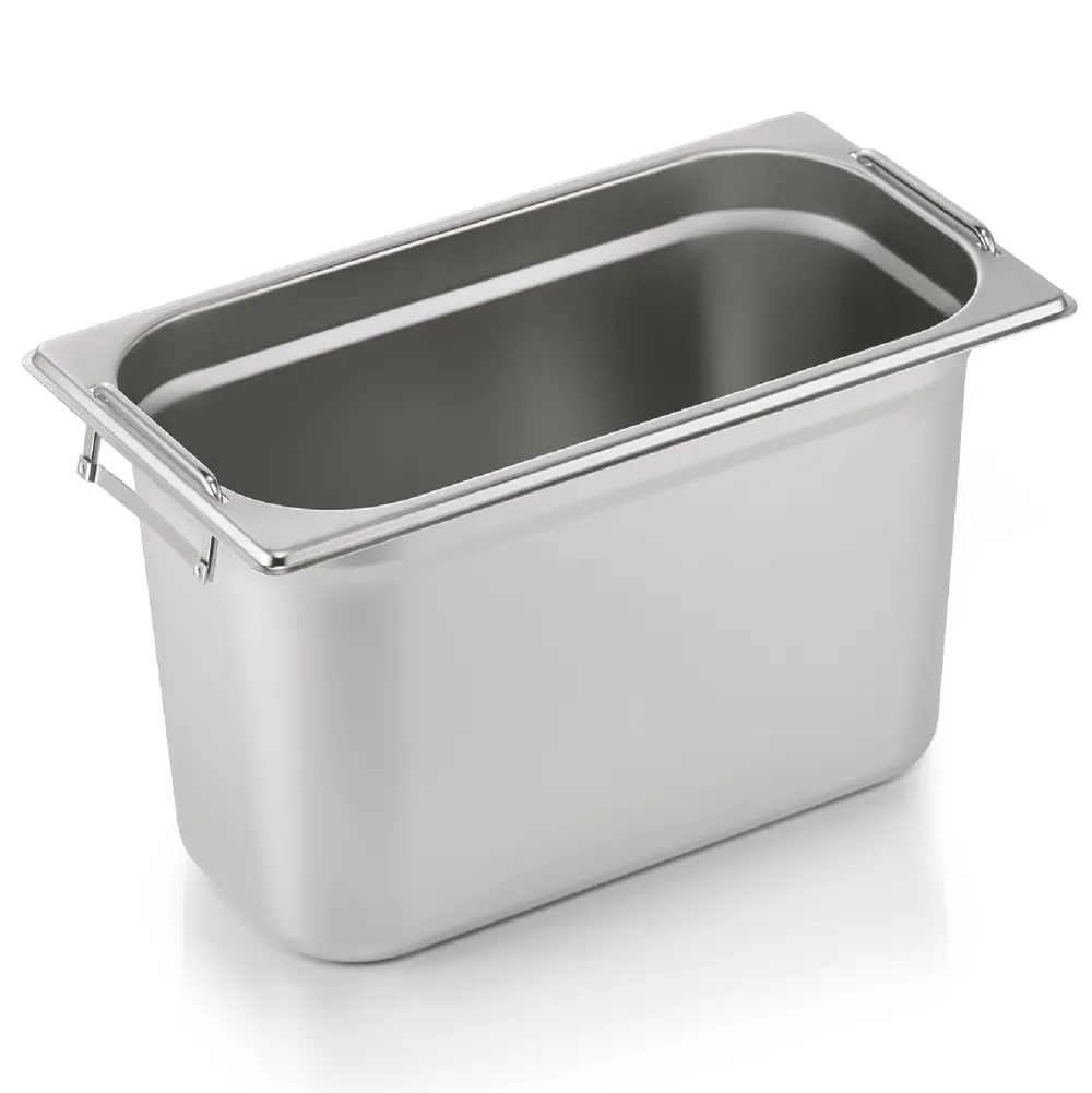 Barstuff GN 1/3 Behälter, mit Fallgriffen, CNS - 20cm (Serie GN CORE)