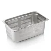 Barstuff GN 1/1 Behälter, mit Seiten- & Bodenlochung,CNS, GN ESSENTIALS - 20cm (6 Stk.)