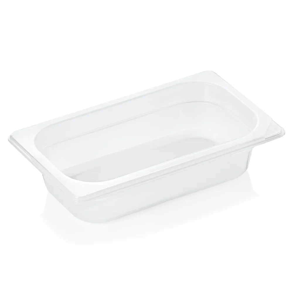 Barstuff GN 1/4 Behälter mit Skalierung, Polypropylen - H 6,5cm (Serie GN 89)