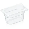 Barstuff GN 1/9 Behälter mit Skalierung, Polycarbonat transparent - H 10cm (Serie GN 94)