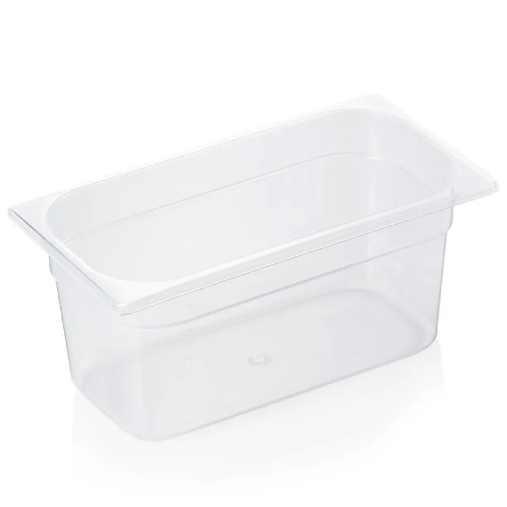 Barstuff GN 1/3 Behälter mit Skalierung, Polypropylen - H 15cm (Serie GN 84)