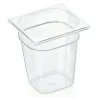 Barstuff GN 1/6 Behälter mit Skalierung, Polycarbonat transparent - H 20cm (Serie GN 94)