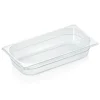 Barstuff GN 1/3 Behälter mit Skalierung, Polycarbonat transparent - H 6,5cm (Serie GN 94)