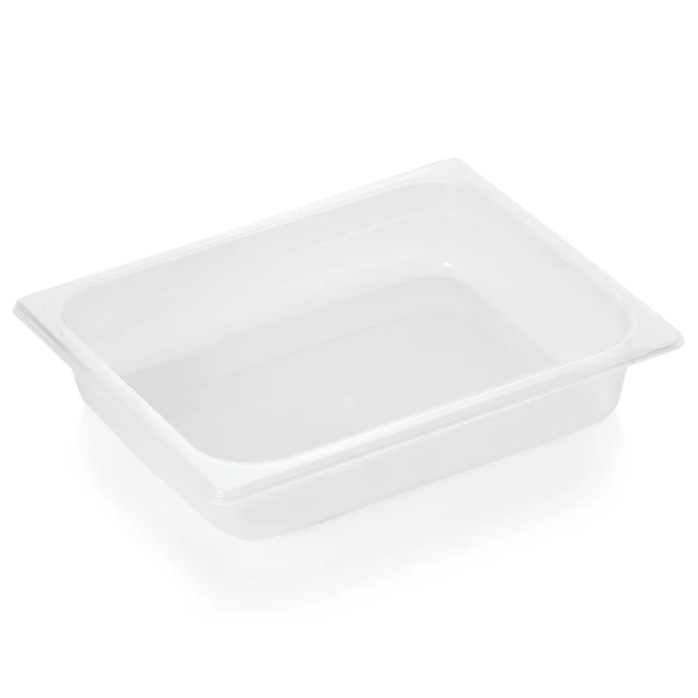 Barstuff GN 1/2 Behälter mit Skalierung, Polypropylen - H 6,5cm (Serie GN 89)