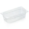 Barstuff GN 1/3 Behälter mit Skalierung, Polycarbonat transparent - H 10cm (Serie GN 94)