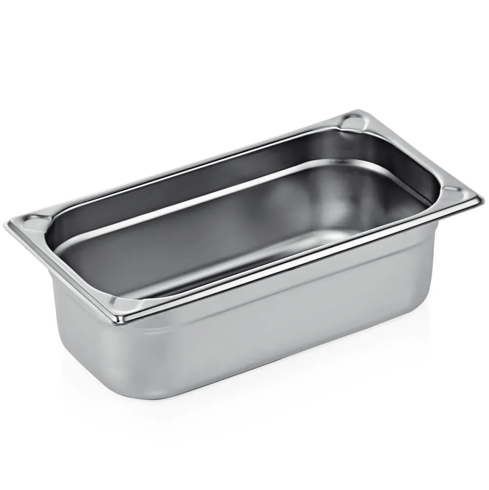 Barstuff GN 1/3 Behälter, U-Ecken, CNS - H 10cm (Serie GN CORE)