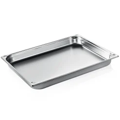 Barstuff GN 2/1 Behälter, U-Ecken, CNS - H 6,5cm (Serie GN CORE)