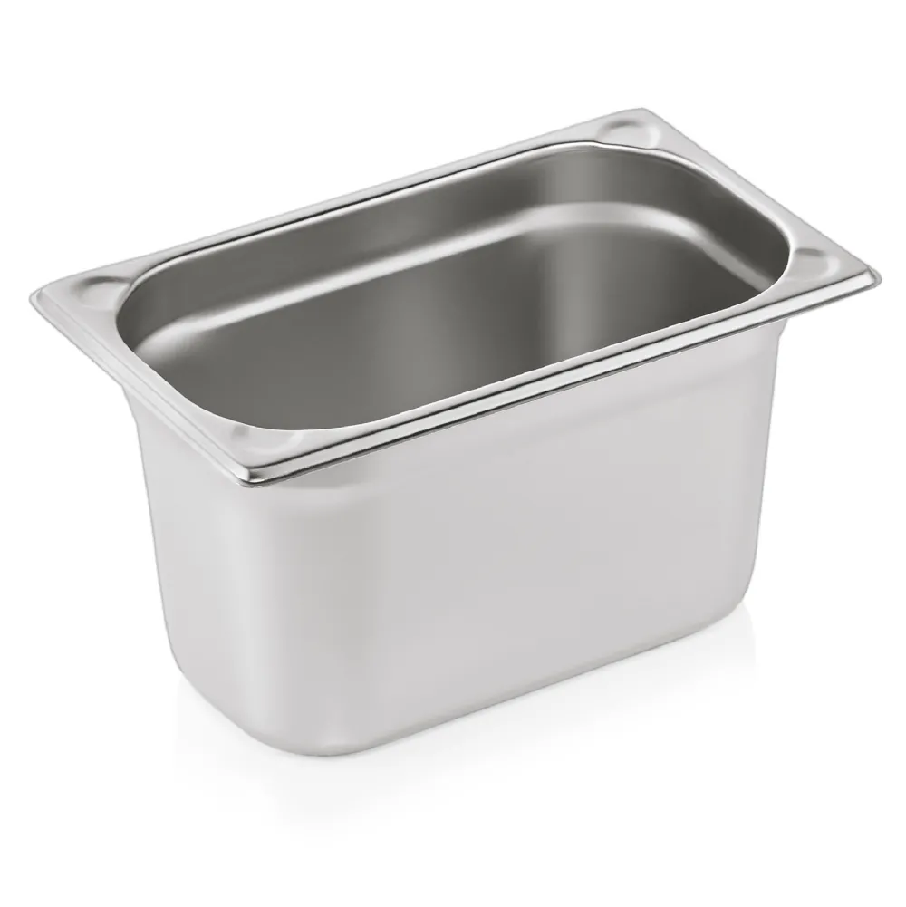Barstuff GN 1/4 Behälter, U-Ecken, CNS - H 15cm (Serie GN CORE)