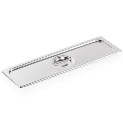Barstuff GN 2/4 Deckel, mit Löffelaussparung, CNS (Serie GN CORE)