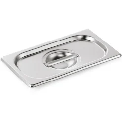 Barstuff GN 1/4 Deckel, mit Löffelaussparung, CNS (Serie GN CORE)
