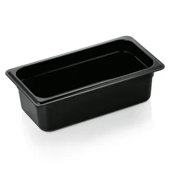 Barstuff GN 1/3 Gastronormbehälter 100mm Tiefe - PC schwarz (Serie GN 96)