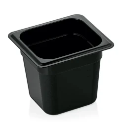 Barstuff GN 1/6 Gastronormbehälter 200mm Tiefe - PC schwarz (Serie GN 96)
