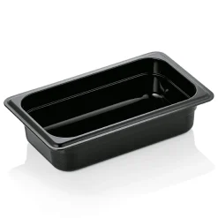 Barstuff GN 1/4 Gastronormbehälter 65mm Tiefe - PC schwarz (Serie GN 96)