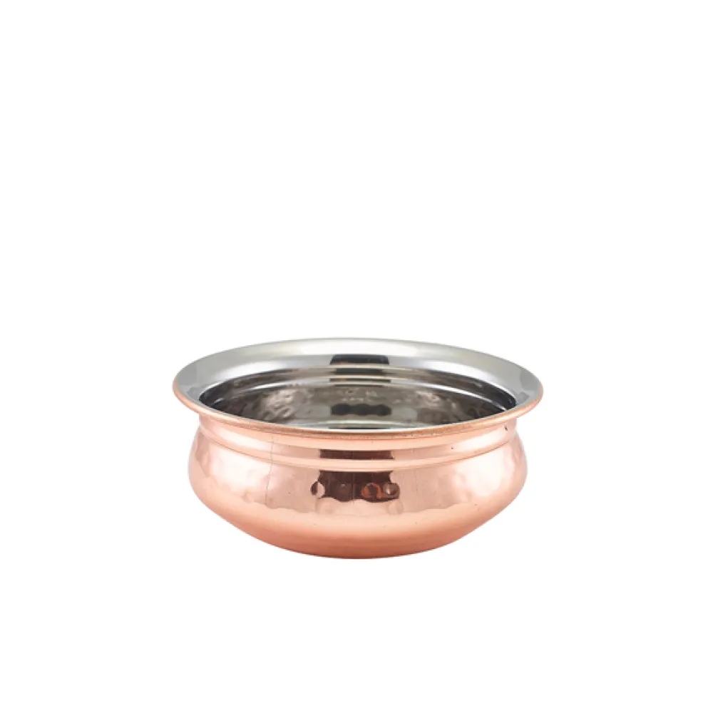 Barstuff Handi-Schüssel, Edelstahl gehämmert, kupferfarben - 12,5 cm (12 Stk.)
