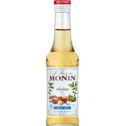Barstuff Haselnuss zuckerreduziert (light) - Monin Sirup Kleinflasche (0,25l)