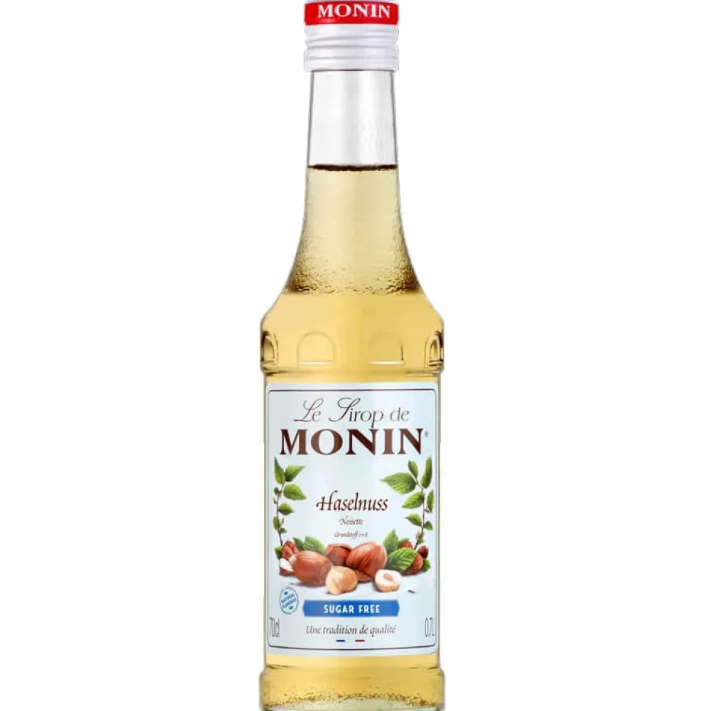 Barstuff Haselnuss zuckerreduziert (light) - Monin Sirup Kleinflasche (0,25l)