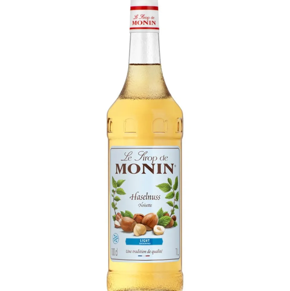 Barstuff Haselnuss zuckerreduziert (light) - Monin Sirup (1,0l)