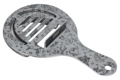 Barstuff Hawthorne Strainer Tattoo, Urban Bar - Edelstahl (10cm)