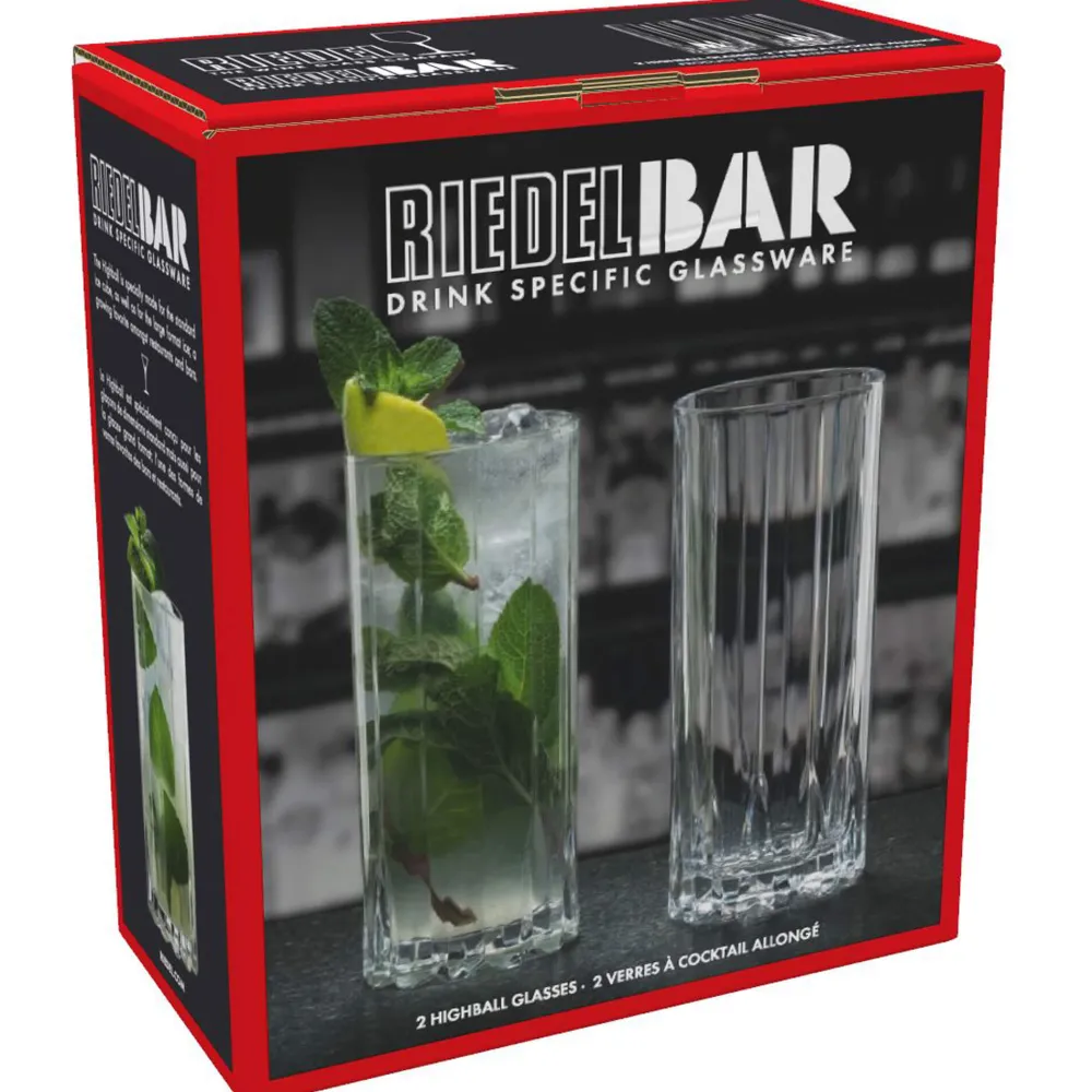 Barstuff Highballglas Drink Specific Glassware, Riedel Bar - 310ml (2 Stk.)