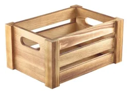 Barstuff Holzkiste, hell - 22,8x16,5x11cm