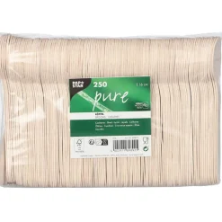 Barstuff Holzlöffel "pure" - 16cm (250 Stk.)