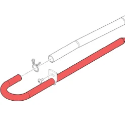 Barstuff Hoshizaki Einspülrohr IM-45/IM-65
