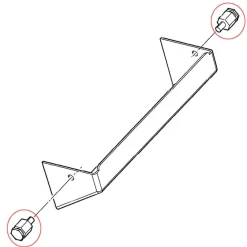 Barstuff Hoshizaki Handschraube für Spannfedern