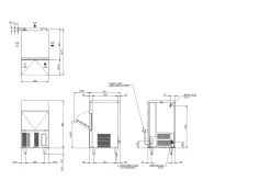 Barstuff Hoshizaki IM-30CPE - Standard Würfel (28 x 28 x 32mm) 34kg