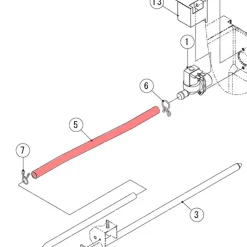 Barstuff Hoshizaki Silikon-Schlauch für IM-240NE / IM-240WNE