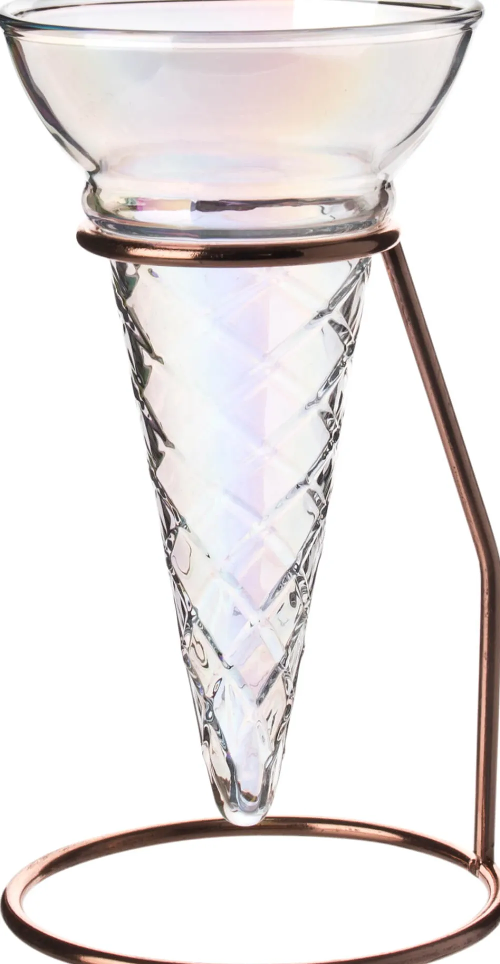 Barstuff Ice Cream Glas mit Ständer, Flavour Blaster - 150ml (6 Stk.)