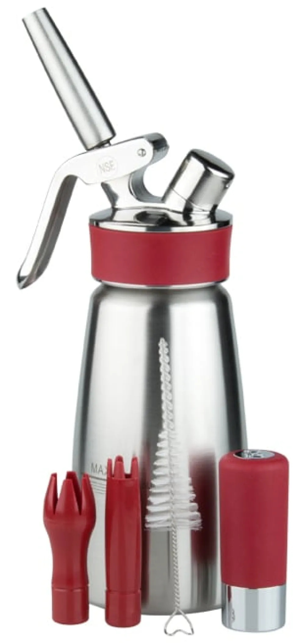 Barstuff iSi Sahnebereiter "Gourmet Whip PLUS", Edelstahl - 0,25l