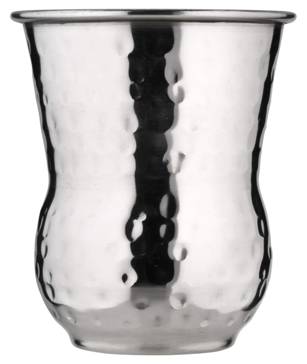 Barstuff Julepbecher Marokko, gehämmert, Edelstahl - 400ml